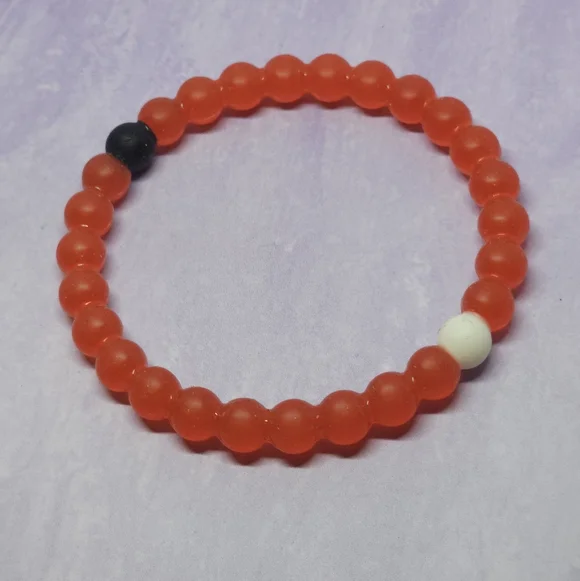 Lokai Set Of 3 Bracelets Clear-Blue-Red - Picture 4 of 8